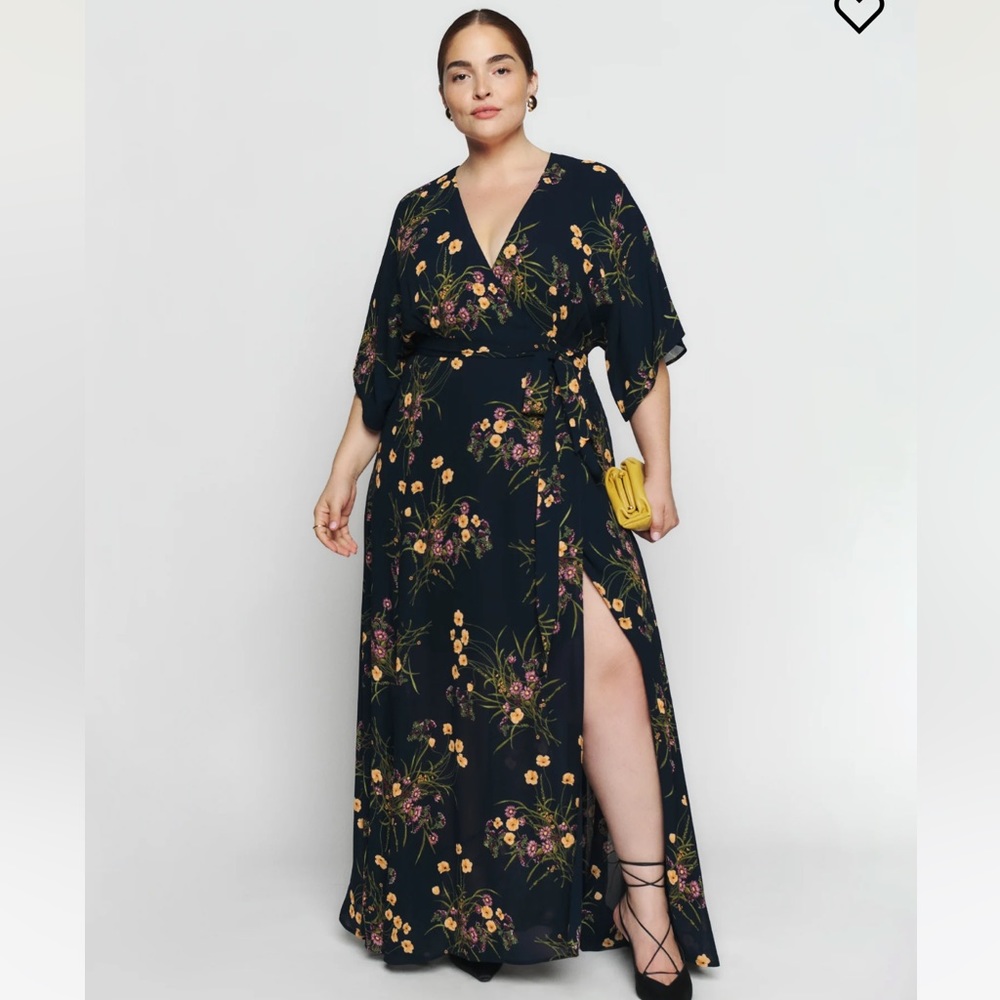 Reformation Winslow Dress in Mademoiselle Plus 3x